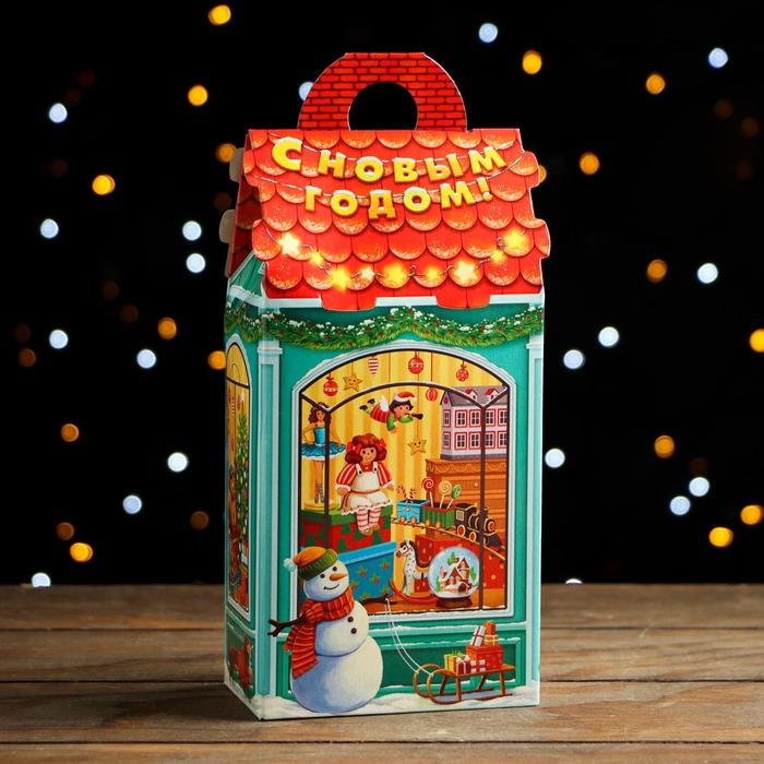 

Подарочная коробка "Лавка игрушек" Флигель, 10 х 6,5 х 20 см,