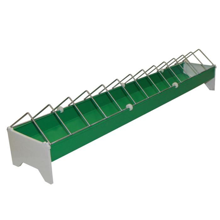 Кормушка лотковая для кур пластик 75714см 1027₽