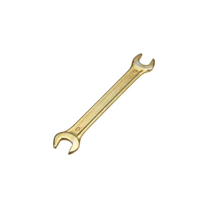 Ключ рожковый REXANT 12-5822-2, желтый цинк, 8х9 мм ключ рожковый rexant 12 5825 2 желтый цинк 14х15 мм