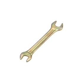 Ключ рожковый REXANT 12-5824-2, желтый цинк, 10х11 мм Ош