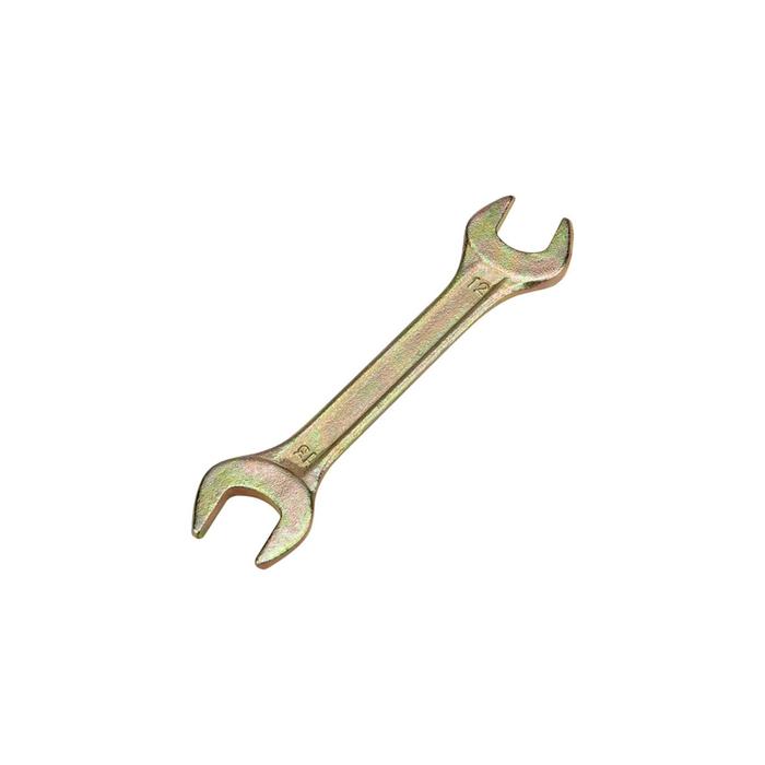 Ключ рожковый REXANT 12-5826-2, желтый цинк, 12х13 мм ключ рожковый rexant 12 5835 2 желтый цинк 30х32 мм