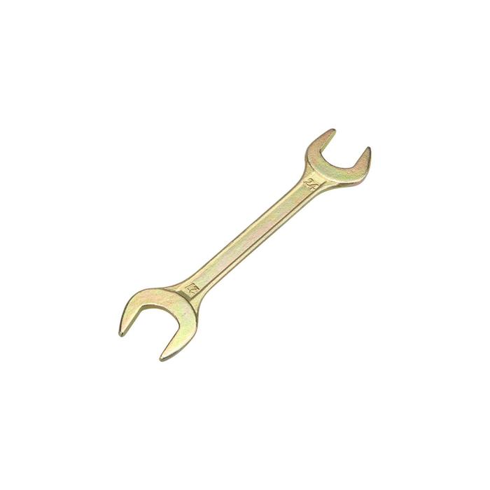 Ключ рожковый REXANT 12-5833-2, желтый цинк, 24х27 мм рожковый ключ rexant 12 5833 2