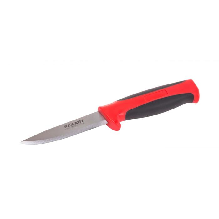 Нож строительный REXANT 12-4922, нержавеющая сталь, лезвие 90 мм