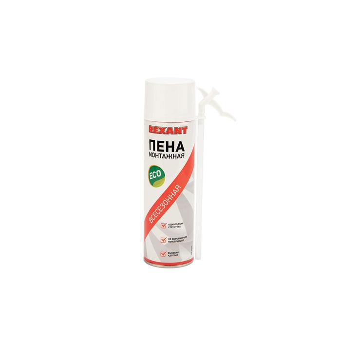 

Пена монтажная REXANT ECO 89-0906, всесезонная, бытовая, до 40 л