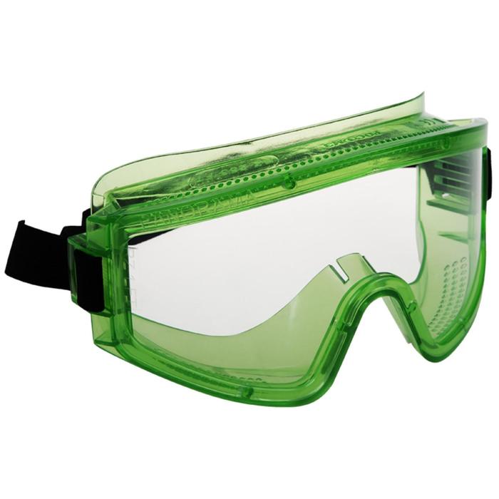 Очки защитные 09-0909, закрытые, с прямой вентиляцией очки защитные дельта закрытого типа с прямой вентиляцией