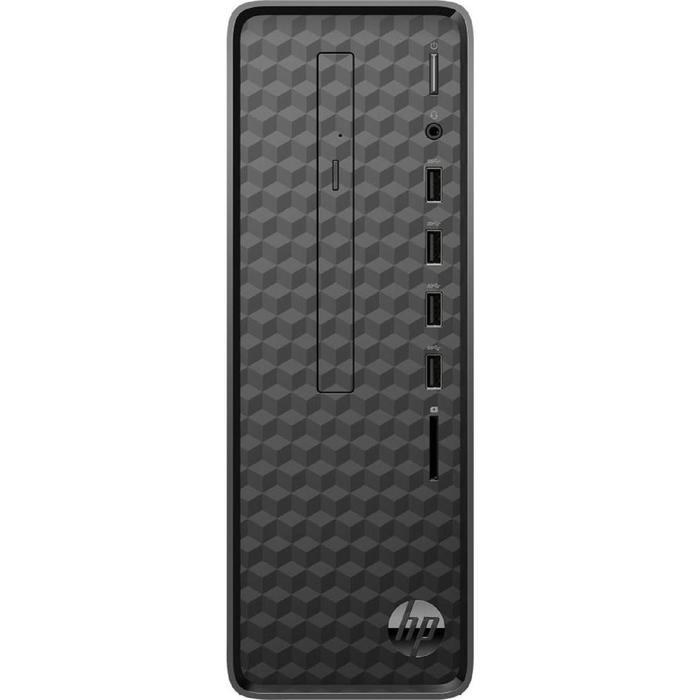 фото Компьютер hp slimline s01-af0002ur,ath 3050u, 4гб, ssd 128 gb, 65вт, dos, черный