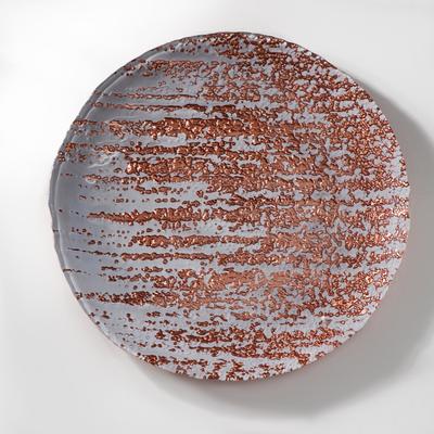 Тарелка «Ривьера», d=21 см, цвет бронза