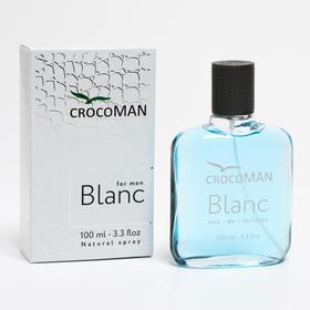 Туалетная вода мужская CrocoMAN Blanc, 100 мл от Сима-ленд