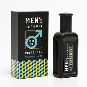 Туалетная вода мужская Mens Formula Fast Go с феромонами, 50 мл