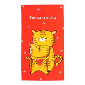 

Полотенце Доляна «Новый год: Уюта и тепла» 35х60 см,100% хлопок 160 г/м2