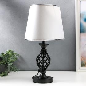 

Лампа настольная 16229/1BK Е27 40Вт черный 25х25х42 см
