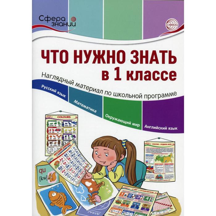 фото Что нужно знать в 1 классе. главный редактор цветкова т.в. творческий центр сфера