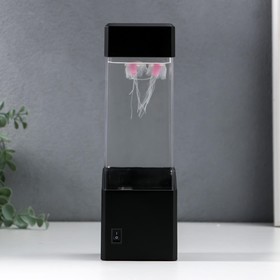 

Светильник лава c USB "Пара медуз" LED чёрный 7,6х7,6х23 см