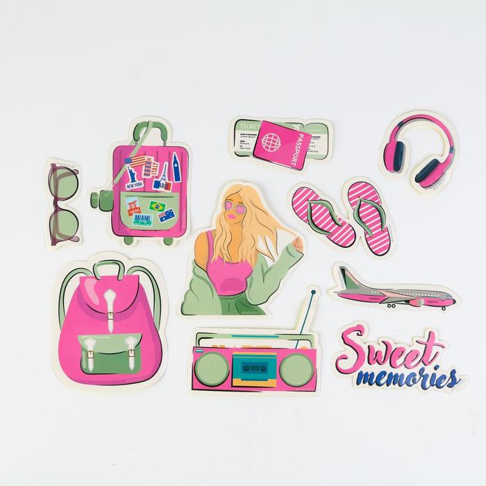 

Наклейки Sweet memories, 10 шт