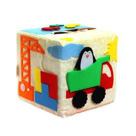 Кубик «Бизикубик. Приключение пингвина» 16 × 16см