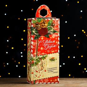 

Подарочная коробка "ПраймБокс" красный, 13 х 7,5 х 35 см