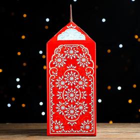 

Подарочная коробка "Метелица" красный, 14,5 х 10,5 х 23,5 см