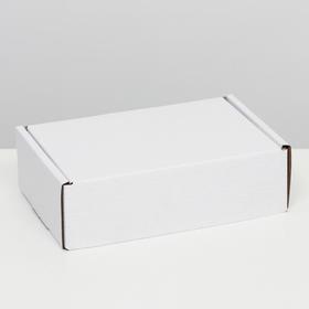 Коробка самосборная 'Почтовая', белая, 26 х 17 х 8 см Ош