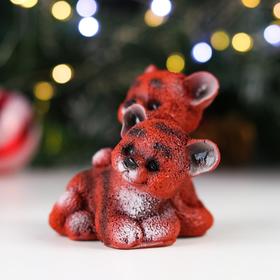 

Сувенир "Два Тигренка", полистоун, 8х7х8 см