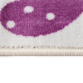 

Ковер СОЛО Бабочки 80х150см, джут полипропилен 100%