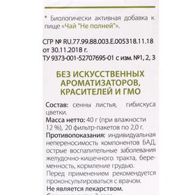 

Чай «Здравсити» контроль веса, 20 фильтр-пакетов по 2 г