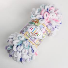 

Пряжа "Puffy color" 100 % микрополиэстер 9м/100г (6245)