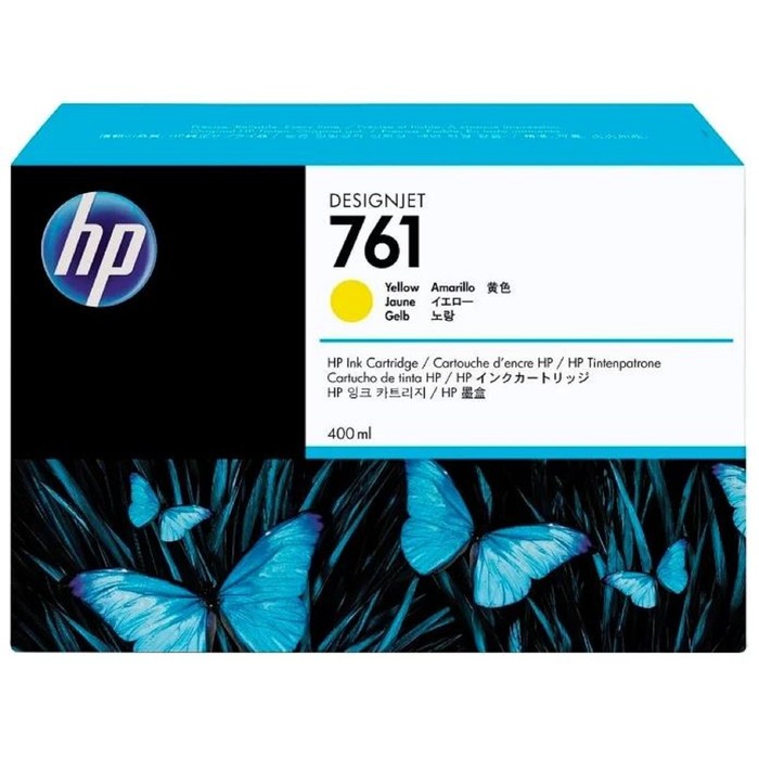 

Картридж струйный HP №761 CM992A желтый для HP DJ T7100