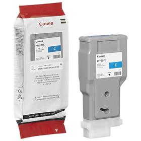 

Картридж струйный Canon PFI-207 C 8790B001 голубой для Canon iP F680/685/780/785 (300мл)