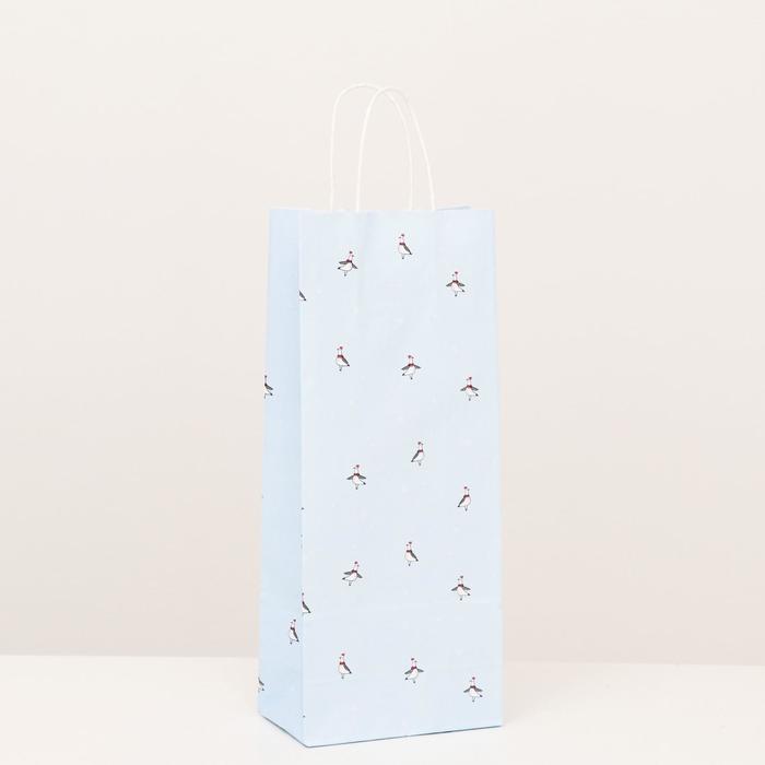 

Пакет крафт "Bunny, птицы", 14 х 8 х 33 см