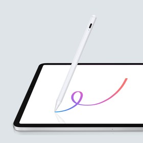 Стилус для iPad 2018-2021, 140 мАч, высокоточный, чувствительный к наклону, магнит, белый Ош