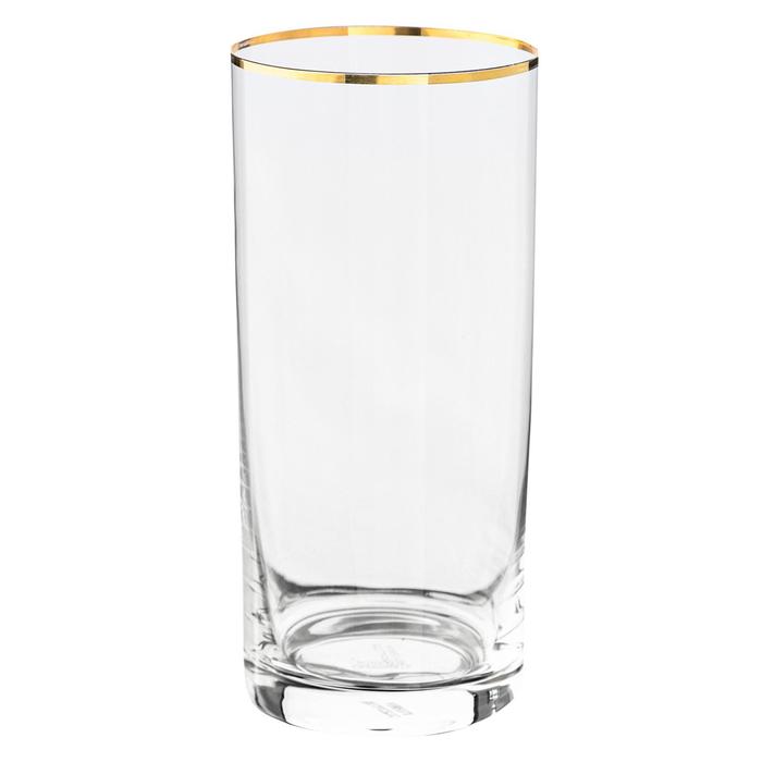 Набор стаканов для воды, декор «Отводка золото», 350 мл x 6 шт. набор стаканов для воды elise 350 мл x 6 шт