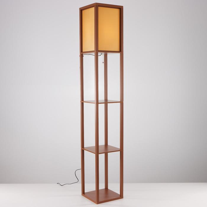 

Торшер "Практик" Е27 40Вт коричневый 26х26х159 см