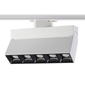 

Светильник трековый PORT 1-Ф, 25Вт LED, 3000К, 2750лм, цвет белый/черный