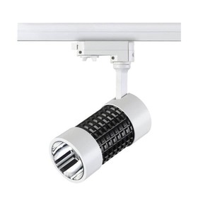 

Светильник трековый PORT 1-Ф, 15Вт LED, 3000К, 970лм, цвет белый с черным проводом