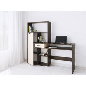 

Стол компьютерный Квартет-8 1508х500х1490 Венге/дуб молочный