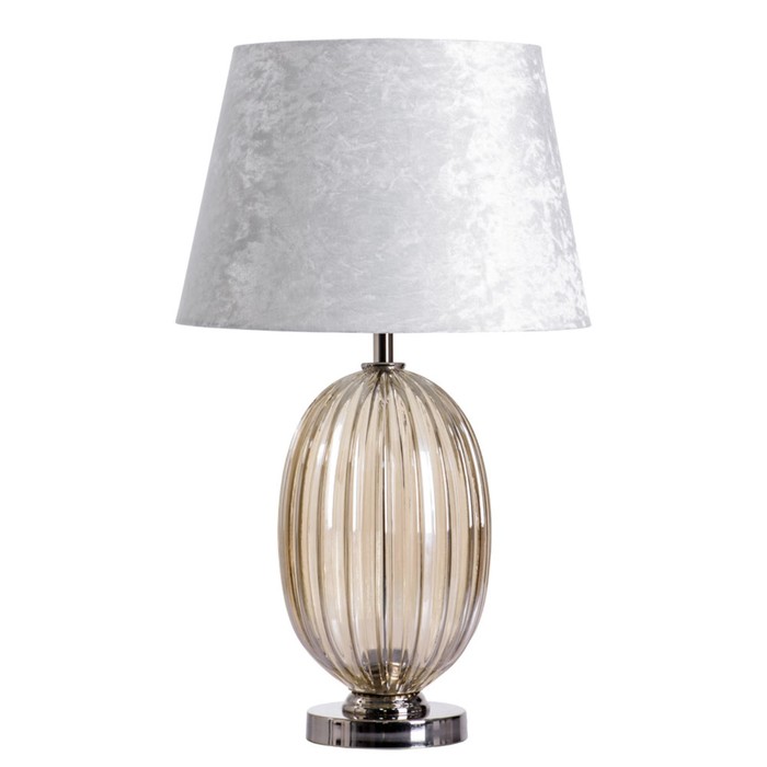 фото Настольная лампа beverly, 1x60вт e27, цвет хром arte lamp