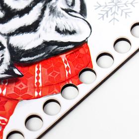 

Заготовка для вязания "Варежка. Новый год теплом согреет" 24х16 см