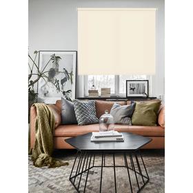 

Рулонная штора Plain, цвет крем, 140х160 см