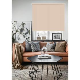 

Рулонная штора Plain, цвет бежевый, 210х160 см