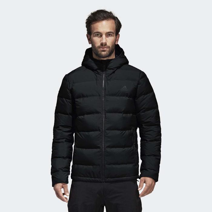 фото Пуховик мужской adidas helionic ho jacket, размер 48-50 (bq2001)