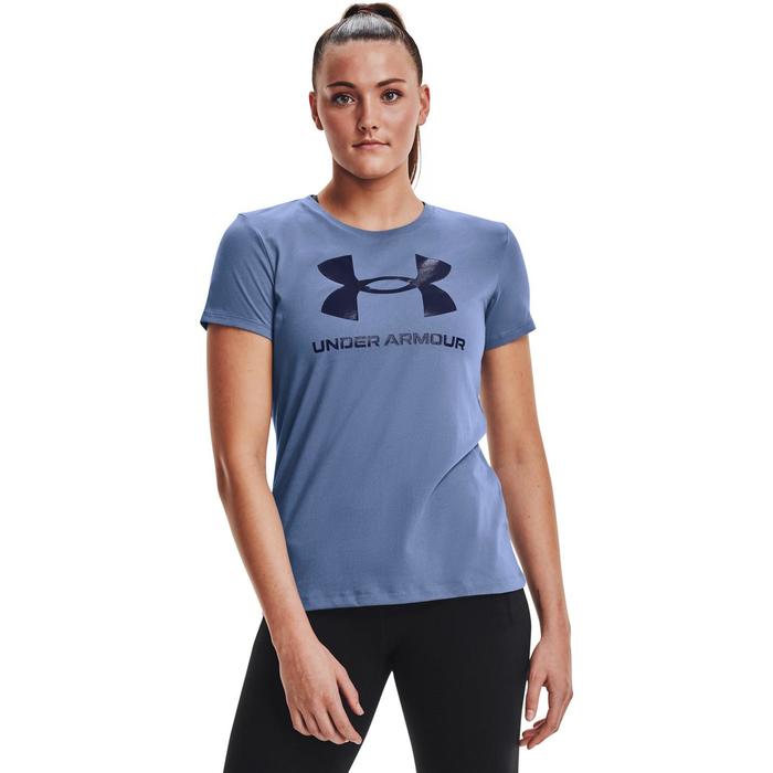 фото Футболка женская under armour live sportstyle graphic short sleeve t-shirt, размер 46-48 (13