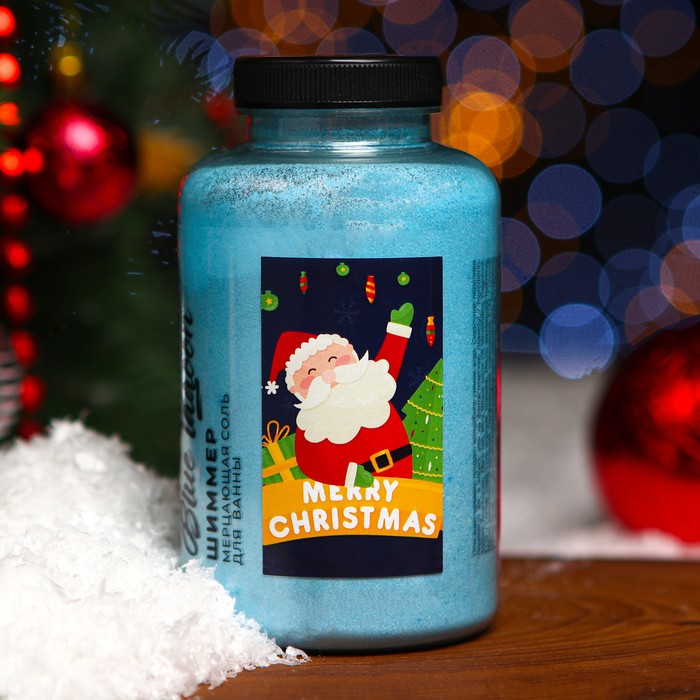 

Соль для ванны мерцающая Fabrik Cosmetology Blue Lagoon с шиммером