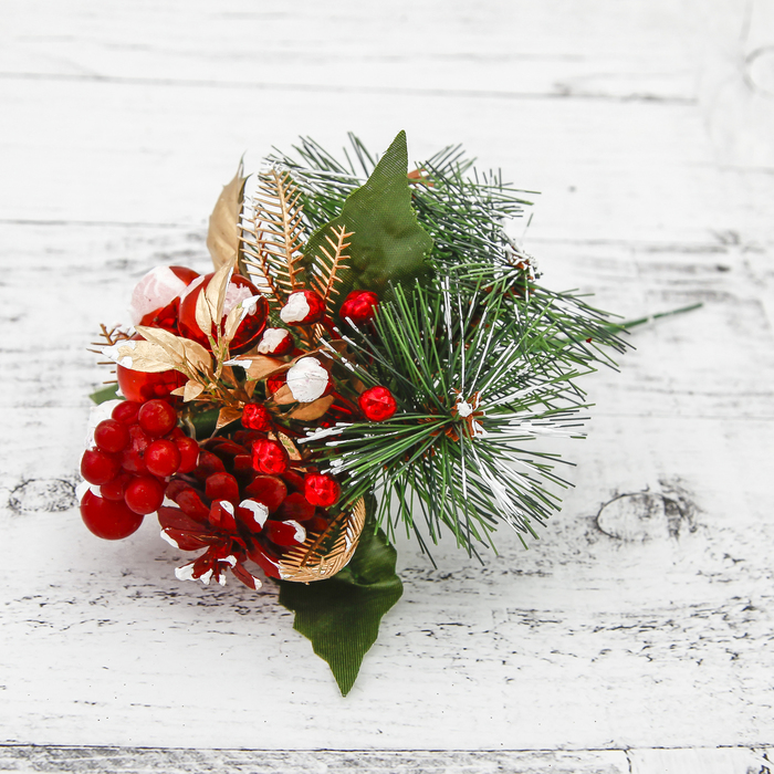 Декор новогодний "Зимняя клюква"