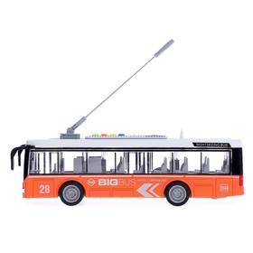 

Автобус инерционный «Город», 1:16, свет и звук