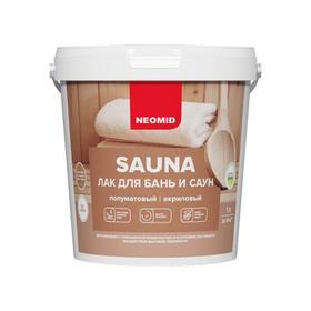 

Лак акриловый для бань и саун NEOMID SAUNA 1л
