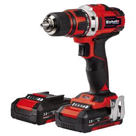 

Дрель-шуруповёрт аккумуляторная Einhell PXC TE-CD18/40Li, 18 В, 2х2 Ач, 40 Нм, 400/1500 Ач