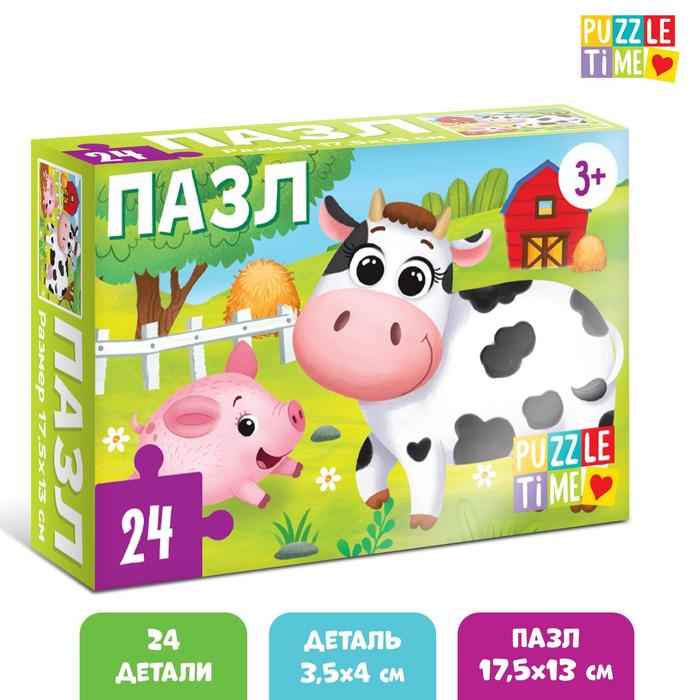 

Пазл «На ферме», 24 элемента