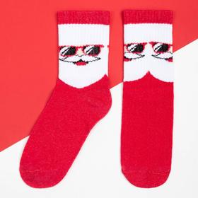 Носки детские новогодние KAFTAN 'Cool Santa' р-р 14-16, красный Ош