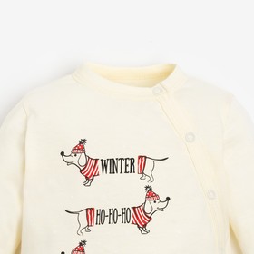 

Боди детское, цвет молочный, рост 86 см