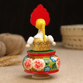 

Сувенир барыня музыкальная "Красные розы", ручная роспись
